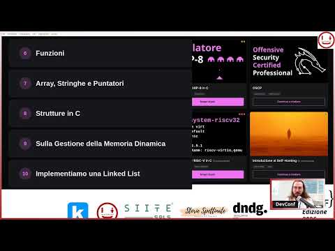 DEVCONF - MARTEDÌ MATTINA