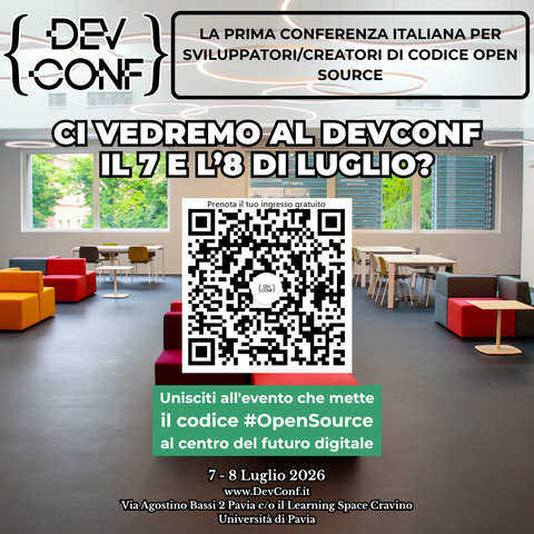 locandina Dev Conference Italia